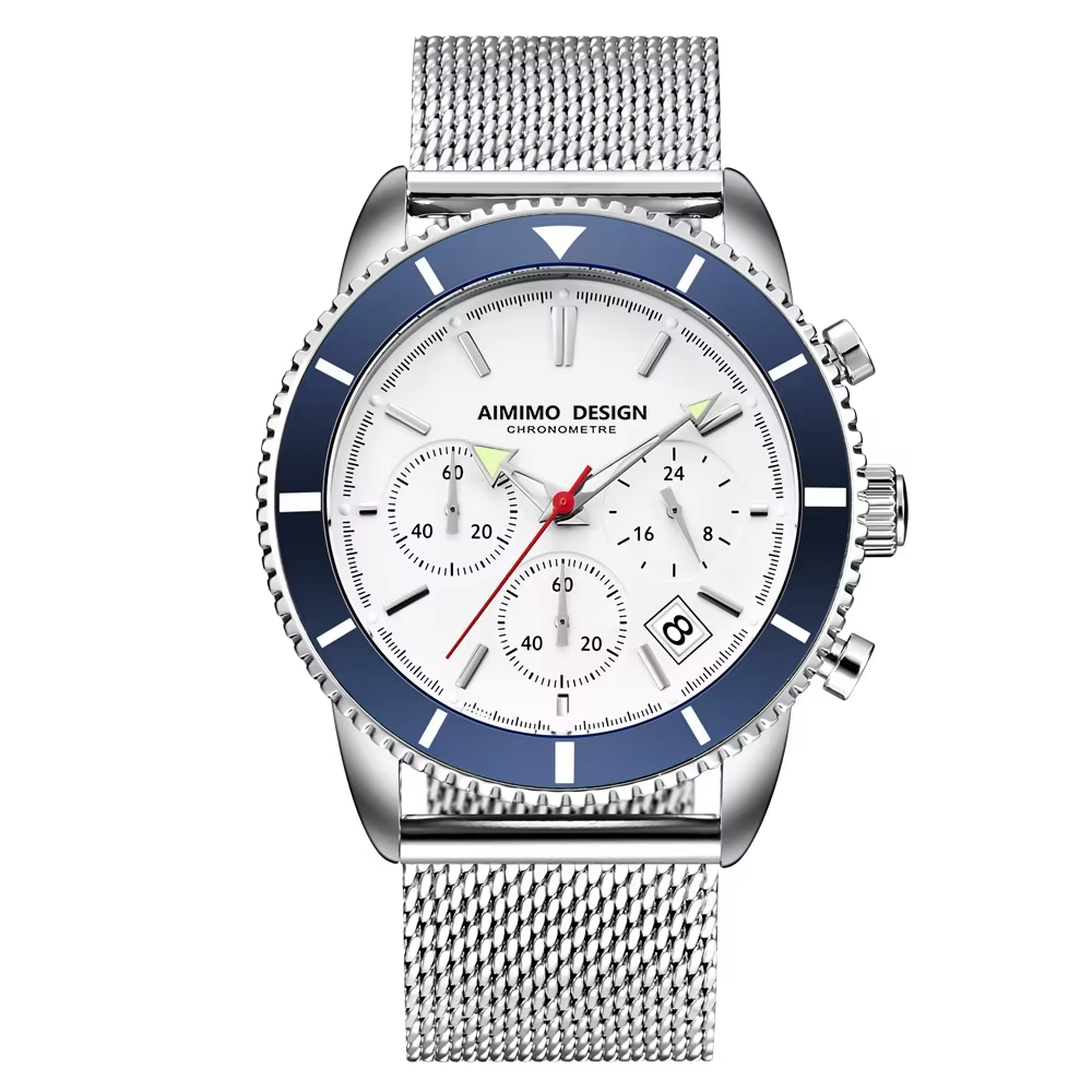 [WALLAPOP-1309684766] Reloj Cronógrafo AIMIMO DESIGN 42mm