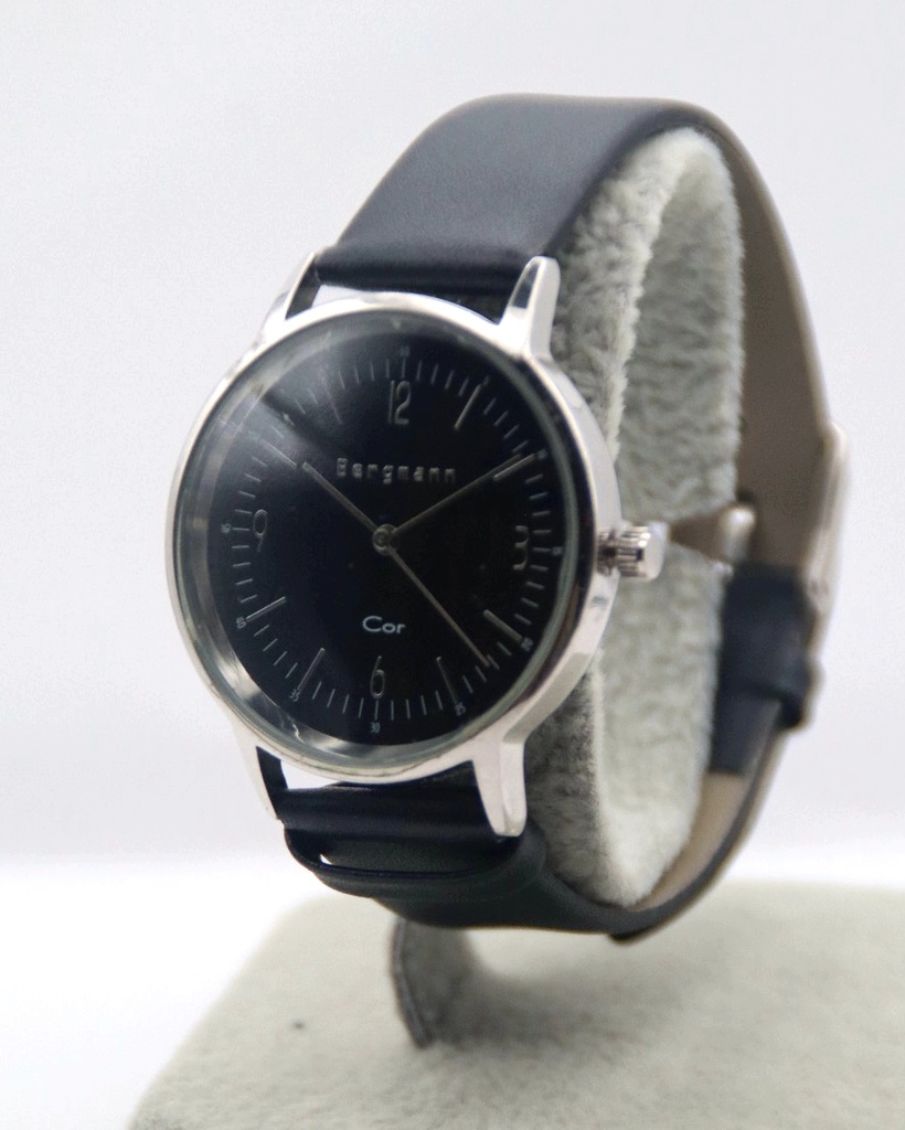 [WALLAPOP-1266553352] Bergmann Cor · cuarzo Bauhaus negro 36 mm