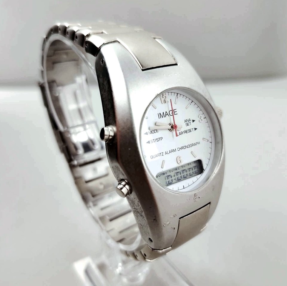 [WALLAPOP-1302418571] IMAGE vintage años 90 · reloj ana-digi con alarma