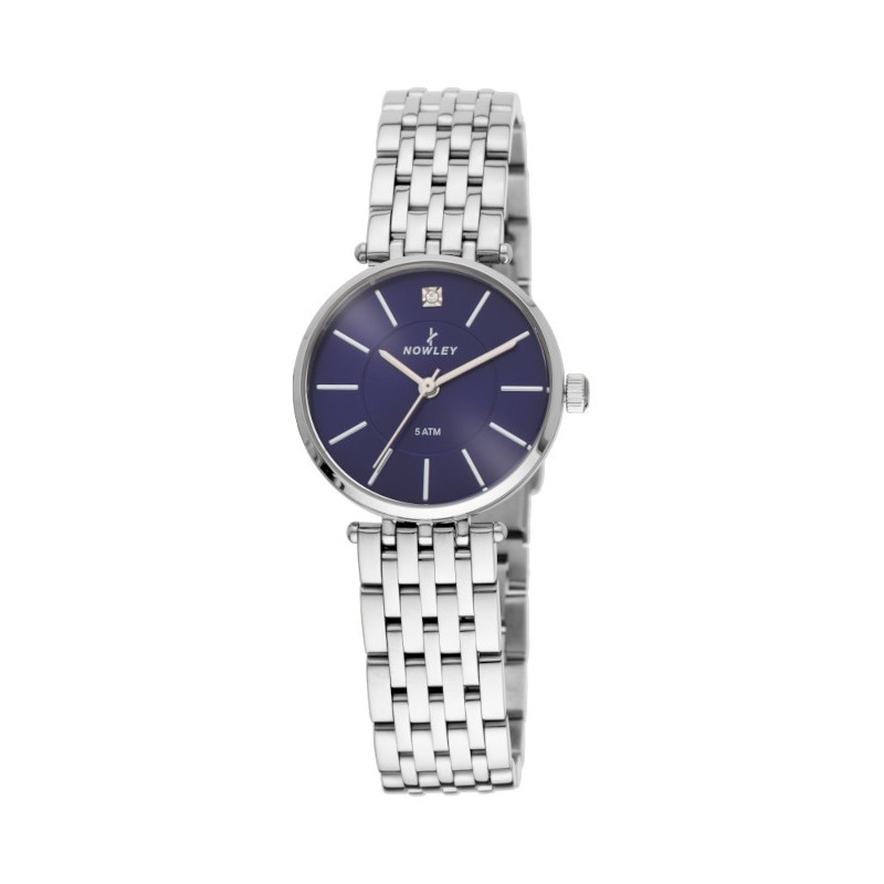 [WALLAPOP-1311165292] Nowley mujer · acero y esfera azul 28 mm